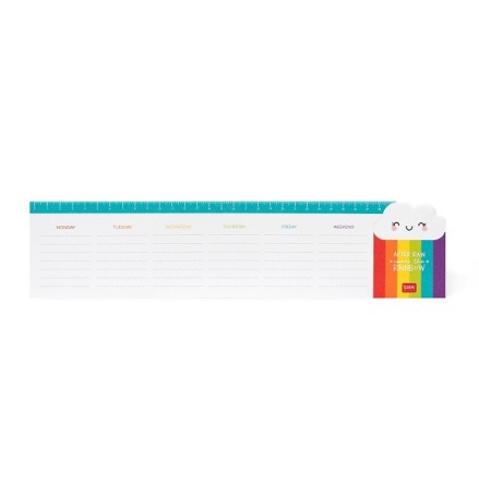 Desk planner - Rainbow