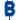 Ballongbokstav - Blå 35 cm